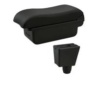 Caja Almacenamiento Consola Central Coche Compartimento Reposabrazos Para Renault Para Dacia Para Logan 2 Autopartes(C1 Red Line 3USB)
