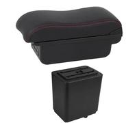 Caja Almacenamiento Modificación Interior De La Caja Del Reposabrazos Del Coche Para Citroën Para Berlingo Con Carga USB PYPFQUMQGR(C2 Red Line)