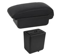 Caja Almacenamiento Modificación Interior De La Caja Del Reposabrazos Del Coche Para Citroën Para Berlingo Con Carga USB PYPFQUMQGR(C1 Black Line)