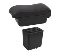 Caja Almacenamiento Modificación Interior De La Caja Del Reposabrazos Del Coche Para Citroën Para Berlingo Con Carga USB PYPFQUMQGR(B2 Red Line)