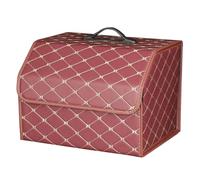 Caja Almacenamiento para Lincoln Continental 2017-2023, Bolsa Organizadora para el Maletero Impermeable Maletero Bolsa de Almacenamiento,Red-M-40X32X30CM