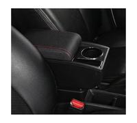 Caja Almacenamiento Para Suz&uki Para Alto Accesorios Decoración Interior Para Coche Reposabrazos Central Compartimento Portaobjetos Con Portavasos Y Piezas Modificación(A2 Red Line)