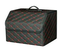 Caja Almacenamiento para Toyota Crown 2019-2023, Bolsa Organizadora para el Maletero Impermeable Maletero Bolsa de Almacenamiento,Black-Red-M-40X32X30CM