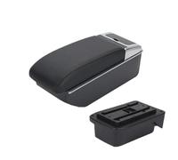 Caja Almacenamiento Para TOYOTA Para Verso Para EZ Caja De Reposabrazos For Automóvil Piezas Interiores Caja De Almacenamiento Con Accesorios USB PYPFQUMQGR(Black Line)
