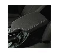 Caja Almacenamiento Reposabrazos Caja Reposabrazos Para Consola Central Cubierta Protectora Cuero Accesorios Embellecedores Para BMW F30 F31 3 Series 2013-2019(White Thread,Right Hand-drive)