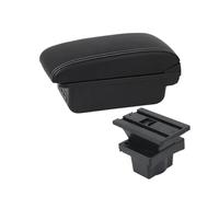 Caja Almacenamiento Reposabrazos Coche Para Skoda Para Octavia Para Yeti Mk2 A5 2006 2007 05-12 Accesorios Interiores Coche Caja Reposabrazos(B3 white line 3USB)