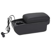 Caja Almacenamiento Reposabrazos Para MAZDA 2 Para Demio Compartimento De Almacenamiento For Coche Piezas De Repuesto Detalles Interiores Accesorios. Caja Reposabrazos(A2 Fast charging)