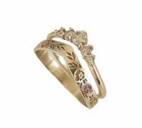Caja Anillos anillo dedo color sólido de V guirnalda que coinciden con las mujeres conjunto regalo de boda mujeres conjunto caja juguetes joyería, 11, Zinc alloy, Sin piedras preciosas