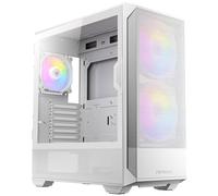 Antec Caja ATX NX416L – Ventana vidrio templado, RGB, USB-C/USB 3.0 – Blanca