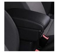 Caja Apoyabrazos Reposabrazos para Caddy 5 2024 Compartimento Central con Interfaz USB Caja Reposabrazos Coche(B-Black Black Line)