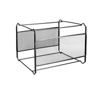 Caja Archivadora - Carpeta Expansible Metálica A4 | Organizador De Archivos De Gran Tamaño | Caja Portátil Para Oficina En Casa Y Escuela | Incluye 2 Separadores, Acabado Mate