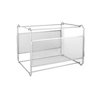 Caja Archivadora - Carpeta Expansible Metálica A4 | Organizador De Archivos De Gran Tamaño | Caja Portátil Para Oficina En Casa Y Escuela | Incluye 2 Separadores, Acabado Mate