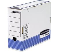 Caja archivo definitivo fellowes a4 carton reciclado 100% lomo 100 mm montaje au