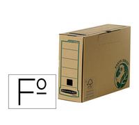 Caja Archivo Definitivo Fellowes Folio Carton Reciclado Lomo 100 Mm