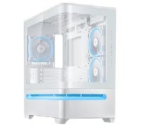 CAJA ASUS PRIME AP202 TG ARGB WHITE 90DC00P3-B19000