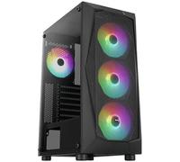 Caja ATX Aerocool Falcon ARGB Vidrio Templado Negro