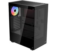 Caja ATX Aerocool Pivot Vidrio Templado Negro