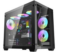 Caja ATX C285 (Negra) - DARKFLASH