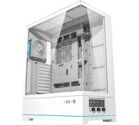 Caja ATX DY451L PRO + 1 ventilador (blanca) - DARKFLASH