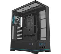 Caja ATX DY451L PRO + 1 ventilador (negra) - DARKFLASH