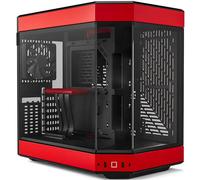 Caja ATX Hyte Y60 Vidrio Templado Negro/Rojo