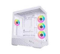 Caja ATX Lian Li V100 Blanco Vidrio Templado 4 Ventiladores ARGB