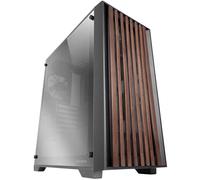 Caja ATX Midi Tower MC-WOODC (negra) - MARS-GAMING