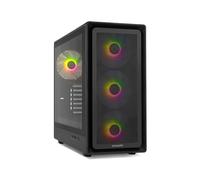 Caja ATX Nox Hummer Aero Hyperflow ARGB Negra