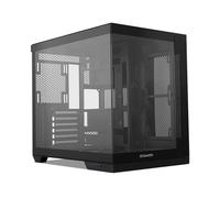 NOX Xtreme Products Hummer Astra Neo Black - Semitorre ATX | M-ATX | ITX, Cristal Templado panorámico Frameless, Espacio para 9 Ventiladores, gráficas hasta 400mm, USB-C y USB 3.0, Color Negro