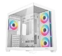 caja atx semitorre deepcool cg530 cristaltemplado rgb blanca