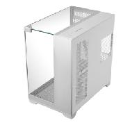 Mars Gaming Mc-vision Caja Atx Triple Cristal Templado Sin Marco Diseño Doble Cámara Usb 3.0 Blanco