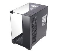CAJA ATX SEMITORRE GAMING MARS GAMING MCVISION TRIPLE CRISTAL TEMPLADO GPU 415mm 1x3.5 3x2.5 NEGRO MCVISION