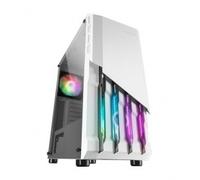 Mars Gaming MC-X2 Blanco Caja PC Gaming ATX Frontal Acero FRGB 2 Ventiladores 12cm FRGB Ventana Lateral Completa