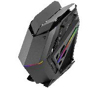 caja atx semitorre mars gaming titan black diseo extremo capacidad xxl iluminacion argb con hub