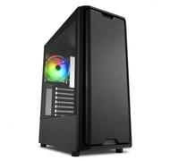 Caja ATX Sharkoon SK3 2xUSB3.0 sin Fuente RGB Negro