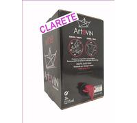 Caja BAG IN BOX Artevin Rosado "clarete" (5 Litros)