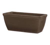 Caja Balcón Macetero Lisa Umbra 40 x 18 X 17CM Con Agujero Olla
