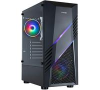 Caja BioHazard RGB ATX con vidrio templado (negro) - TOOQ