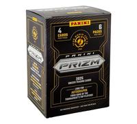 Caja Blaster de fútbol de la Copa del Mundo de Panini Prizm 2025, Tarjetas coleccionables de la FIFA, Incluye premios, novatos e Insertos exclusivos de Blaster, Juego Oficial de Panini