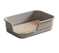 Caja Caja DE Lanza DE Cat, 19X14X5 Bandeja de Arena de Gato Non Stick con Bandeja de chapoteo portátil a Prueba de Salpicaduras portátiles de Entrada de bajo Gatito de Entrada para el hogar, |