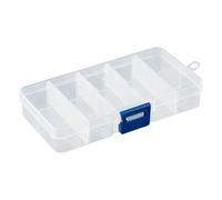 Caja clasificadora con 10 compartimentos ajustables de plástico, caja organizadora, caja organizadora, caja de perlas, 1 unidad
