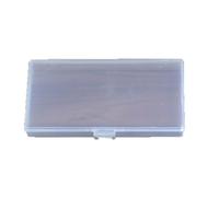 Caja clasificadora de plástico, pegatinas transparentes, organizadores de almacenamiento, contenedores