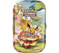 Caja Coleccionable Jolteon de la expansión Escarlata y Violeta - Evoluciones Prismáticas (Dos Paquetes de expansión y una Moneda)