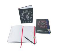 Caja coleccionista set 3 libretas y boligrafo de Marvel