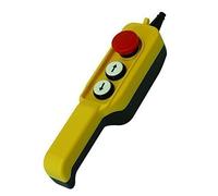 Caja colgante 3 teclas apagado emergencia-arriba-abajo control de grúa caja de control,JSJHD03