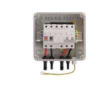 Caja combinadora fotovoltaica solar de 600 V, 1 entrada, 1 salida, protección contra rayos, minicajas, fusible CC, MCB, SPD, carcasa impermeable IP65(DC FUSE 20A)