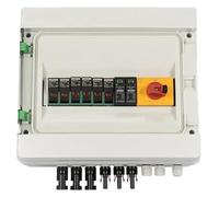 Caja Combinadora Solar, Caja combinadora de CC de protección contra sobretensiones fotovoltaica Solar de 1000V montada en Superficie for Exteriores 3 en 1 Salida(3in1out Dc1000v)