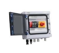 Caja combinadora solar fotovoltaica 1 en 1, 1000 V CC, 1 cadena, fusible de protección contra rayos MCB SPD, resistente al agua IP65