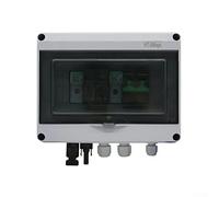 Caja Combinadora Solar Fotovoltaica, 550 V Caja Combinada Fotovoltaica 1 en 1 Salida 1 Cadena, Protección Solar IP65 Impermeable para RV Sistema Panel Solar Fotovoltaico