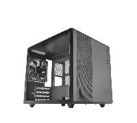 CAJA COMPACTA MICROATX TACENS MARS GAMING MCM PRO BLACK FRONTAL MESH DISE??O CUBE 3xVENTILADORES 1